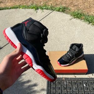 Jordan 11 “Bred” (GS), SZ 7Y